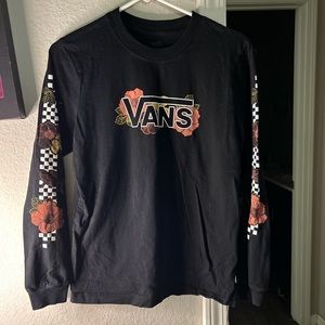 Black Vans Long sleeve shirt